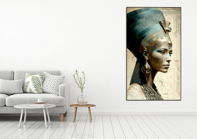 Ancient Egyptian Empress Art