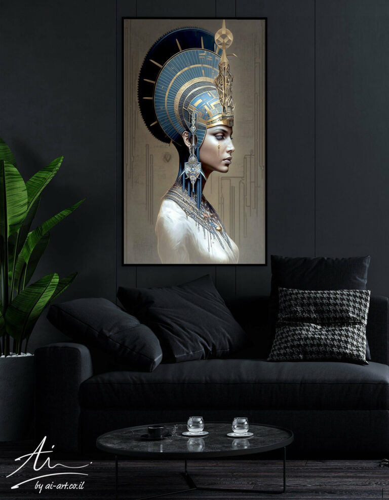 Ancient Egyptian Empress Art