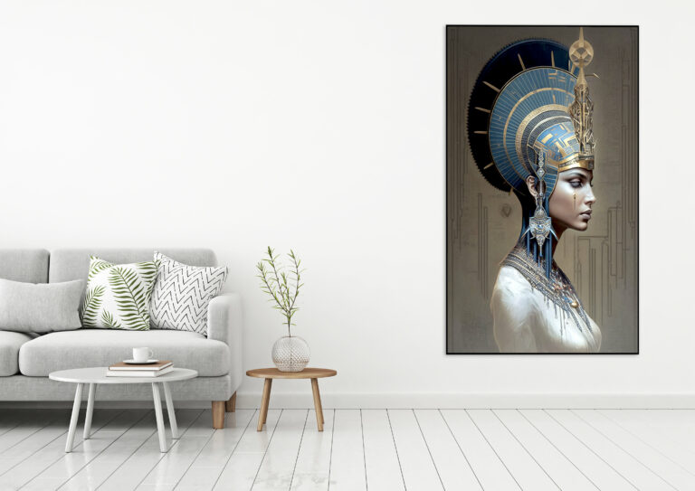 Ancient Egyptian Empress Art