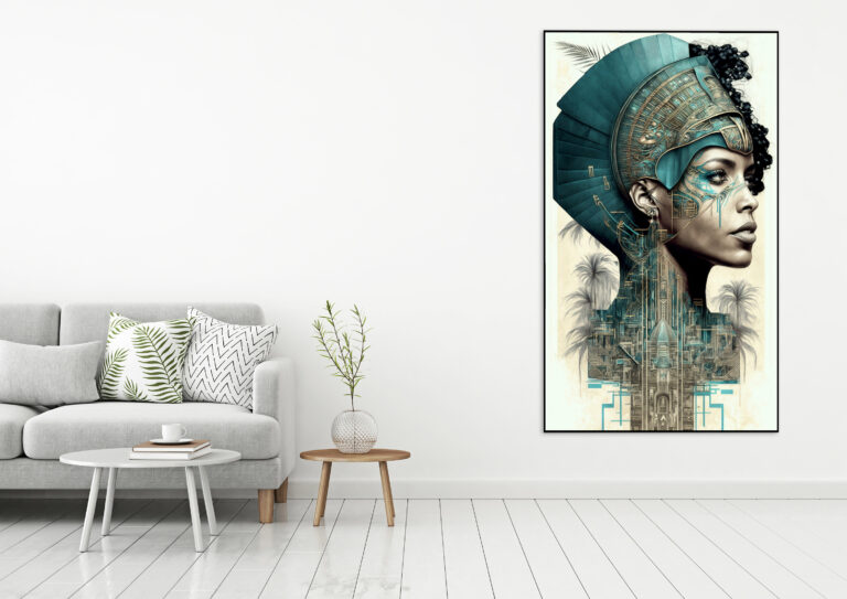 Ancient Egyptian Empress Art