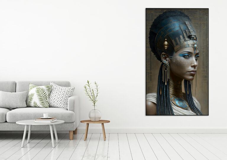Ancient Egyptian Empress Art